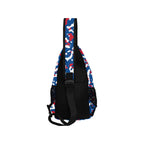 Belize Flag Camo Men's Casual Chest Bag - Conscious Apparel Store
