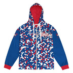 Belize Flag Camo Unisex zip hoodie - Conscious Apparel Store