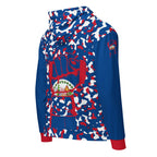 Belize Flag Camo Unisex zip hoodie - Conscious Apparel Store
