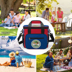 Belize Flag Insulated Cooler Bag - Conscious Apparel Store