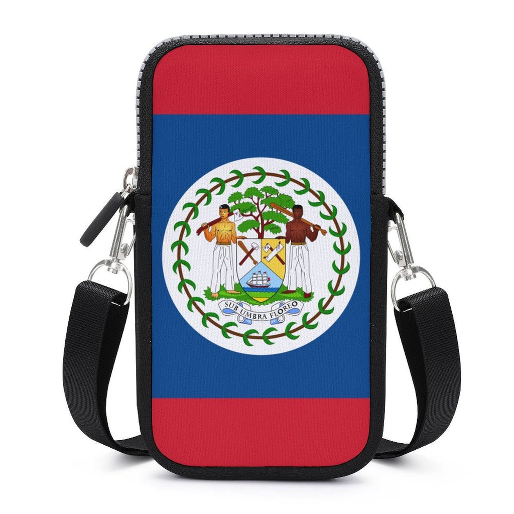 Belize Flag Mobile Phone Purse - Conscious Apparel Store