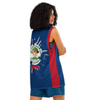 Belize Flag Premium Sport Jersey Tank Top - Conscious Apparel Store
