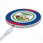 Belize Flag Wireless Charging Pad - Conscious Apparel Store
