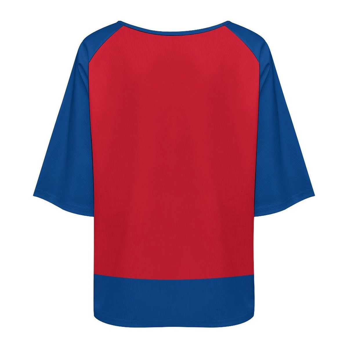 Belize Flag Women’s Loose Half-Sleeve Boat Neck T-Shirt - Conscious Apparel Store