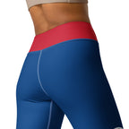 Belize Flag Yoga Leggings - Conscious Apparel Store