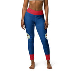 Belize Flag Yoga Leggings - Conscious Apparel Store