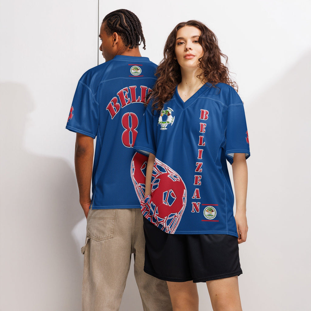 Belize Football Sport Jersey - Conscious Apparel Store