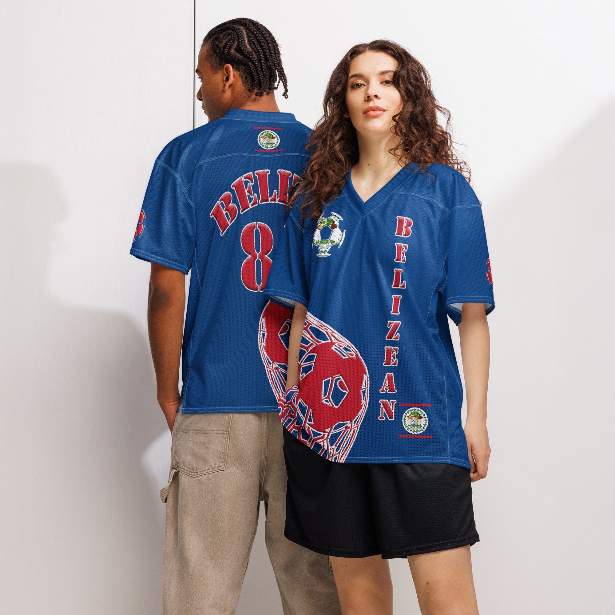 Belize Football Sport Jersey - Conscious Apparel Store