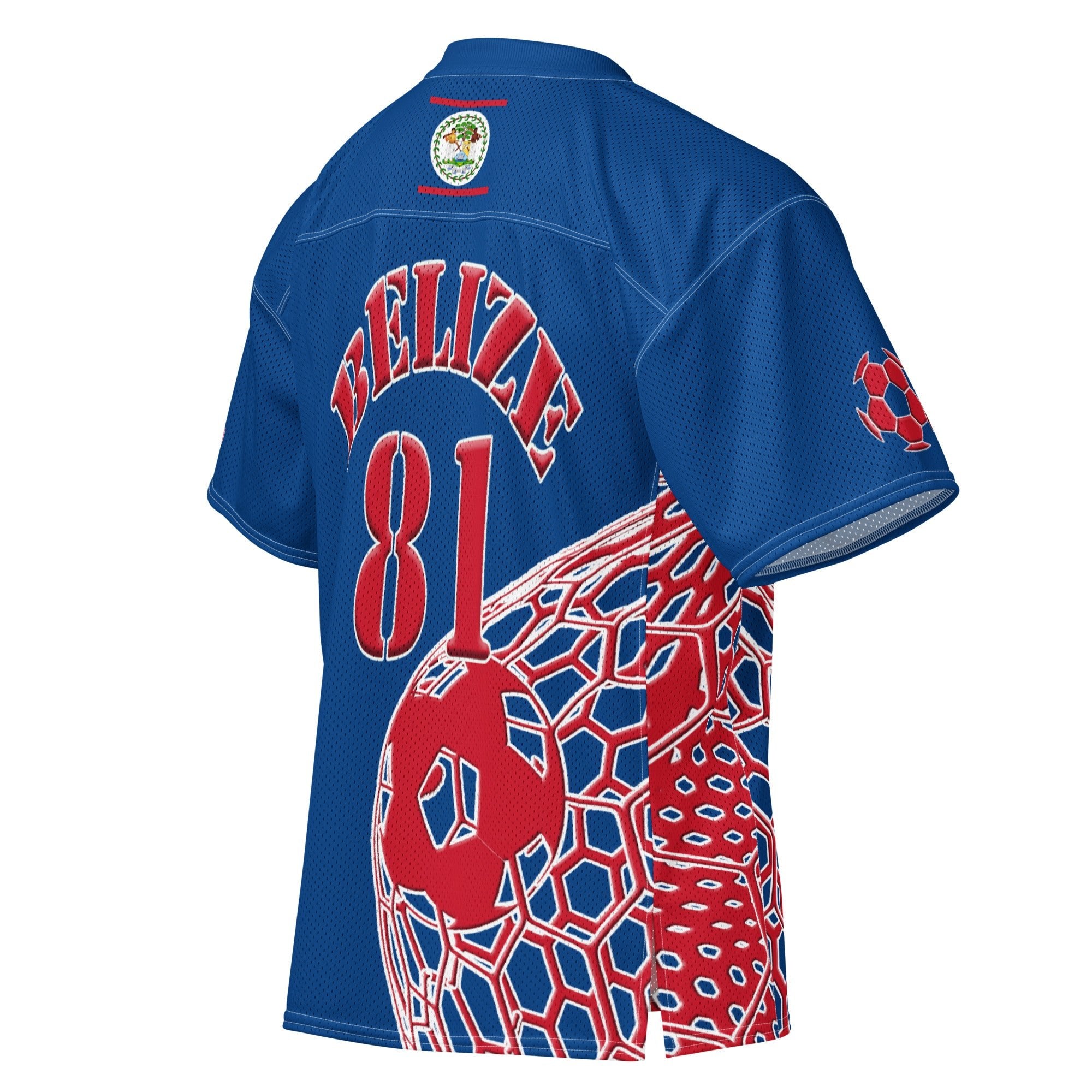 Belize Football Sport Jersey - Conscious Apparel Store