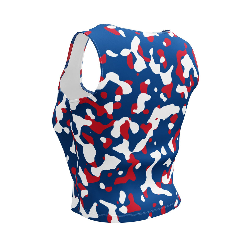 Belizean Girl Camo Crop Top - Conscious Apparel Store