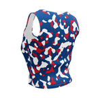 Belizean Girl Camo Crop Top - Conscious Apparel Store