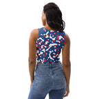 Belizean Girl Camo Crop Top - Conscious Apparel Store