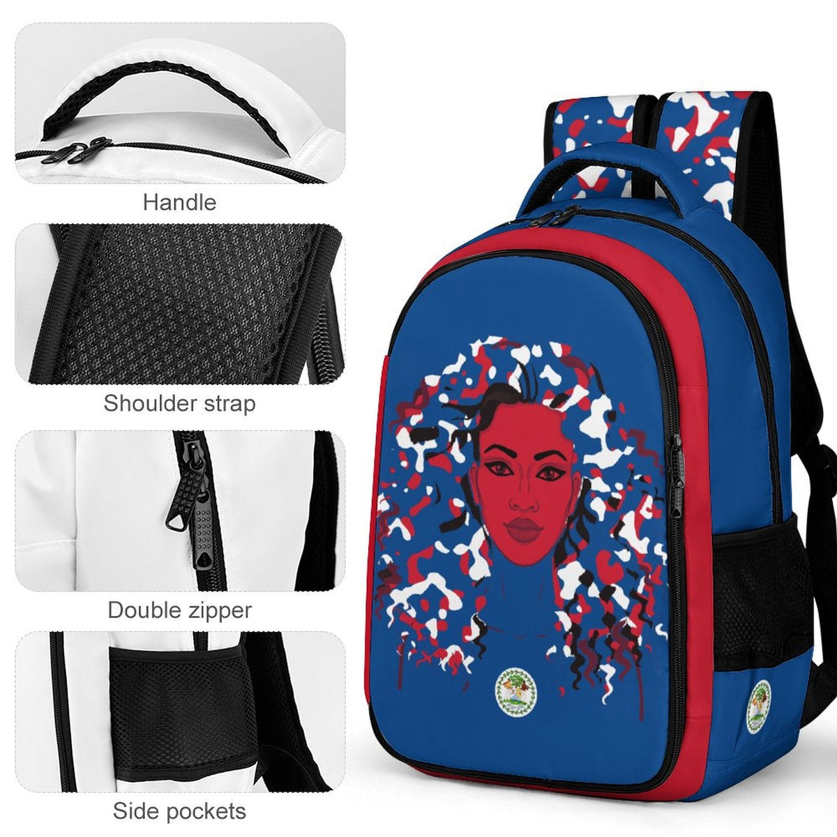 Belizean Girl Casual Backpack - Conscious Apparel Store