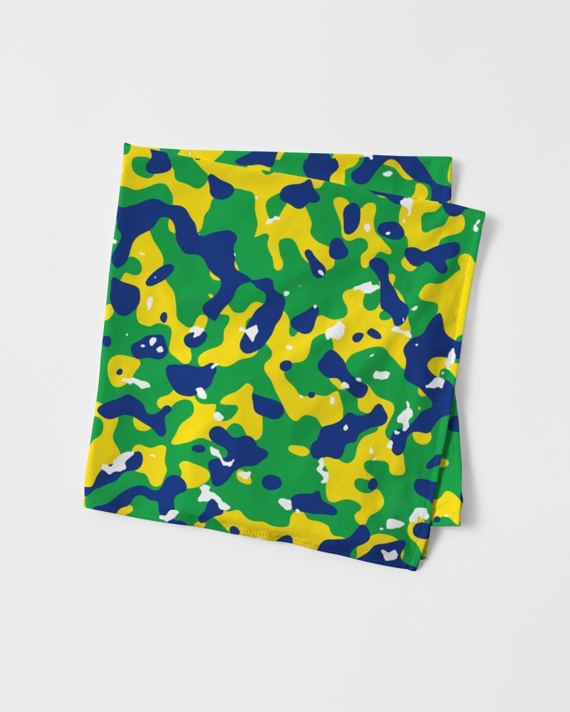 Brazil Flag Camo Bandana Set - Conscious Apparel Store