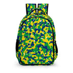 Brazil Flag Camo Casual Backpack - Conscious Apparel Store