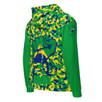 Brazil Flag Camo Unisex zip hoodie - Conscious Apparel Store