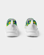 Brazil Flag Camo Women's Two - Tone Sneaker - Conscious Apparel Store