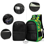 Brazil Flag Casual Backpack - Conscious Apparel Store