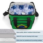 Brazil Flag Insulated Cooler Bag - Conscious Apparel Store