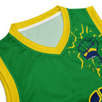 Brazil Flag Premium Sport Jersey Tank Top - Conscious Apparel Store