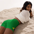 Brazil Flag Yoga Shorts - Conscious Apparel Store