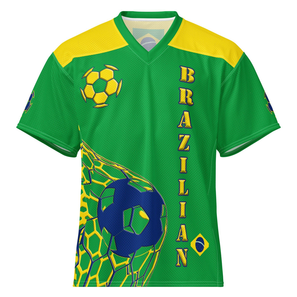 Brazil Football Sport Jersey - Conscious Apparel Store