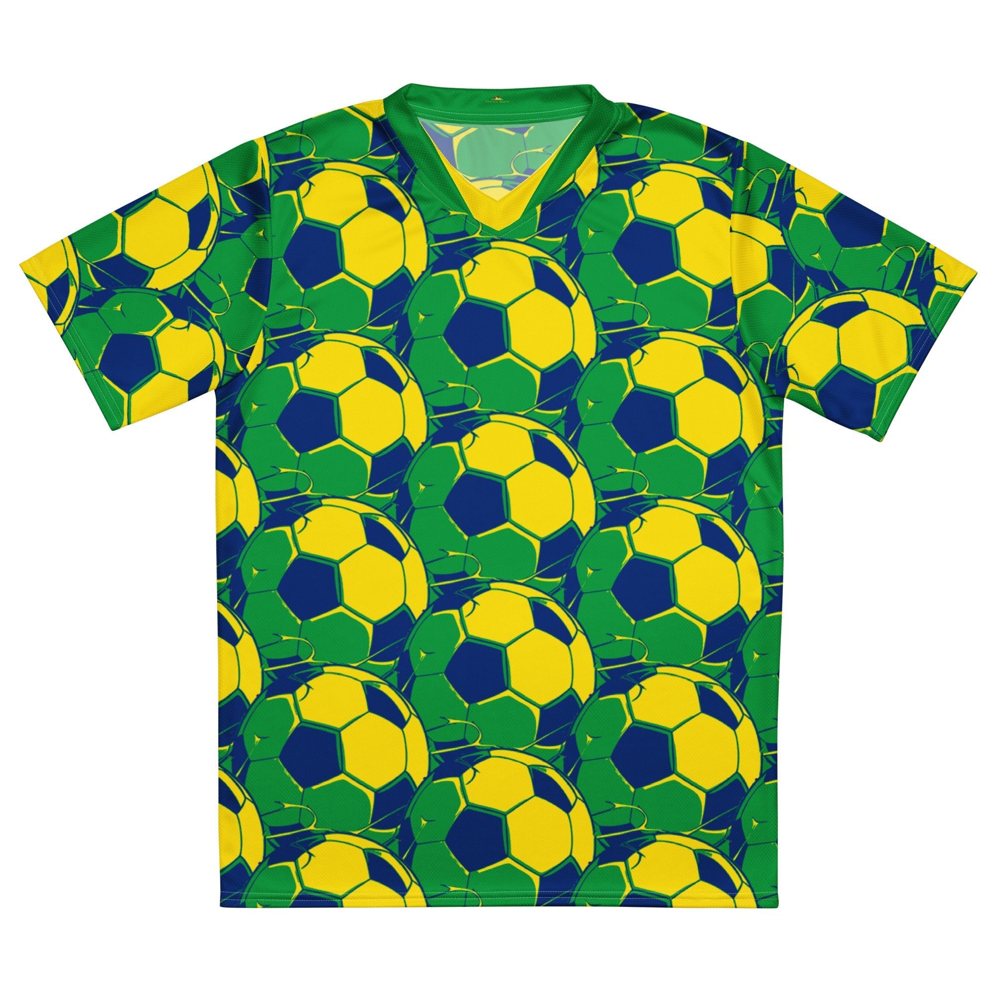 Brazil Football Sports Jersey II - Conscious Apparel Store