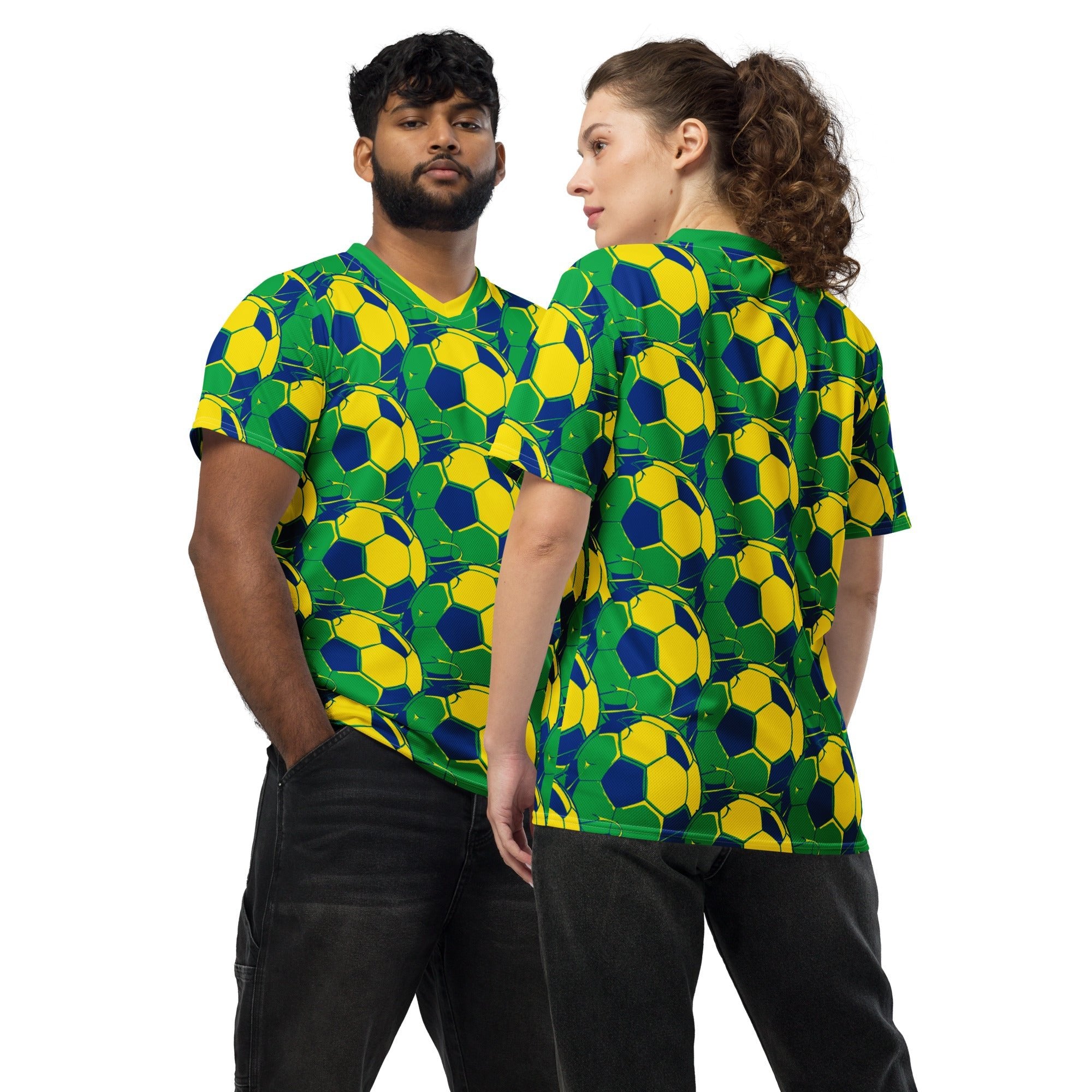 Brazil Football Sports Jersey II - Conscious Apparel Store