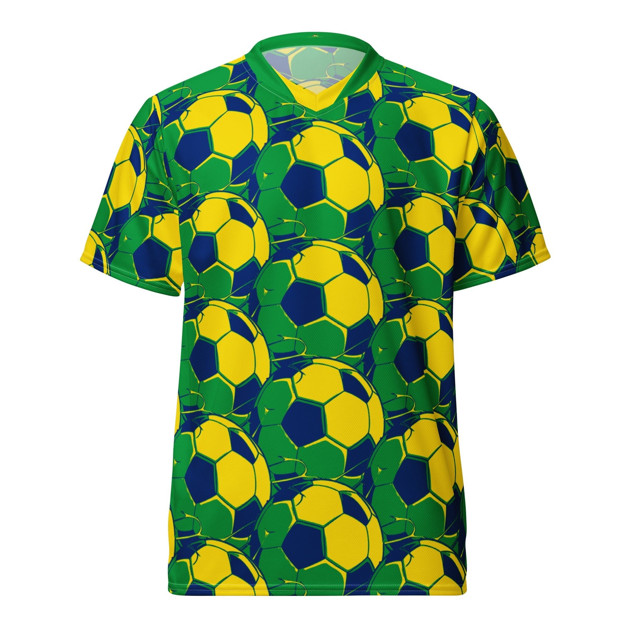 Brazil Football Sports Jersey II - Conscious Apparel Store