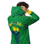 Brazil Football Unisex zip hoodie - Conscious Apparel Store