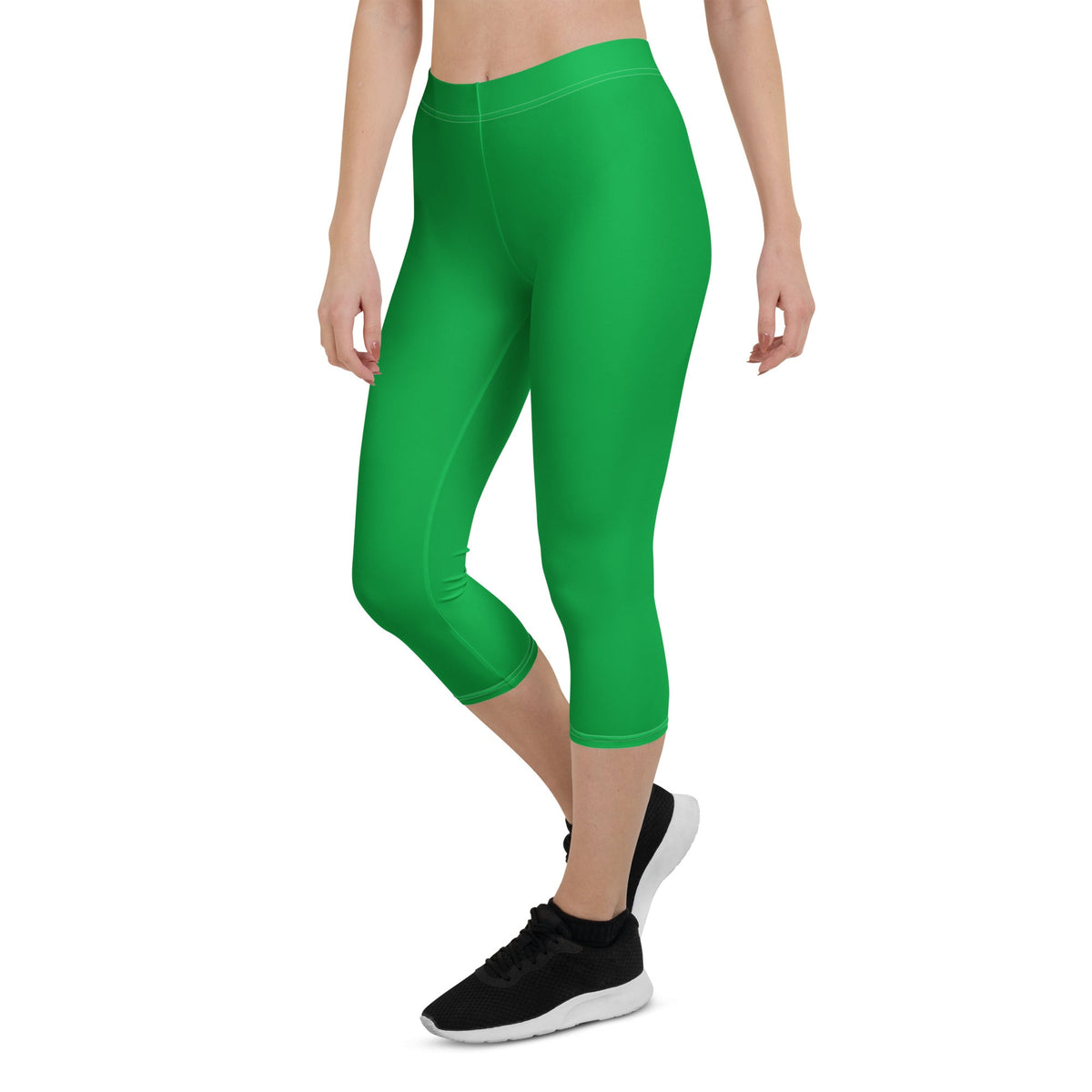 Brazil Green Capri Leggings - Conscious Apparel Store