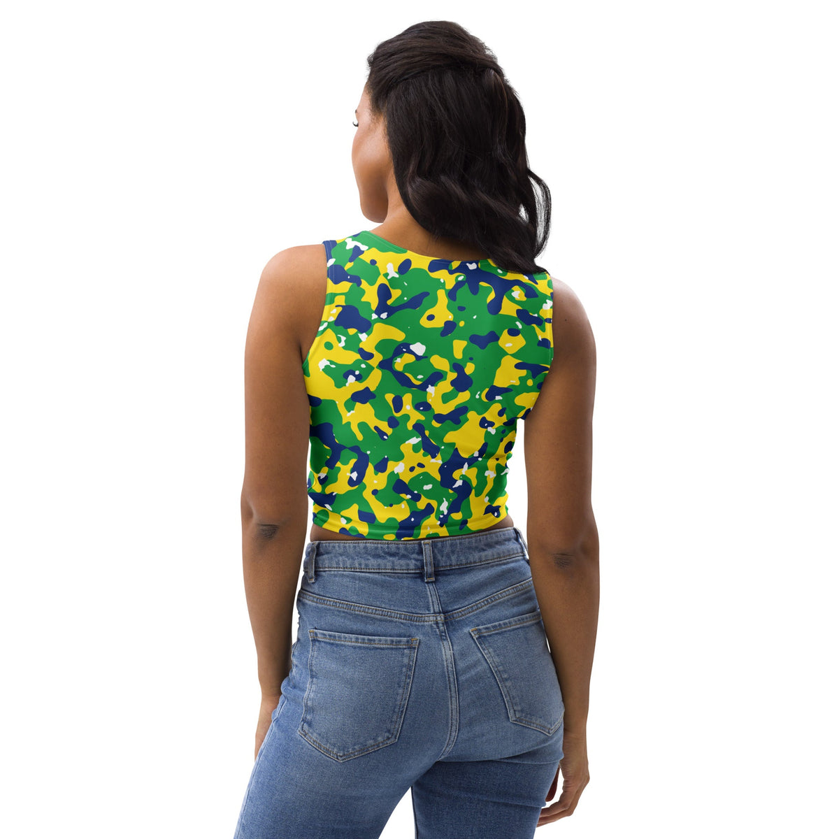 Brazilian Girl Camo Crop Top - Conscious Apparel Store
