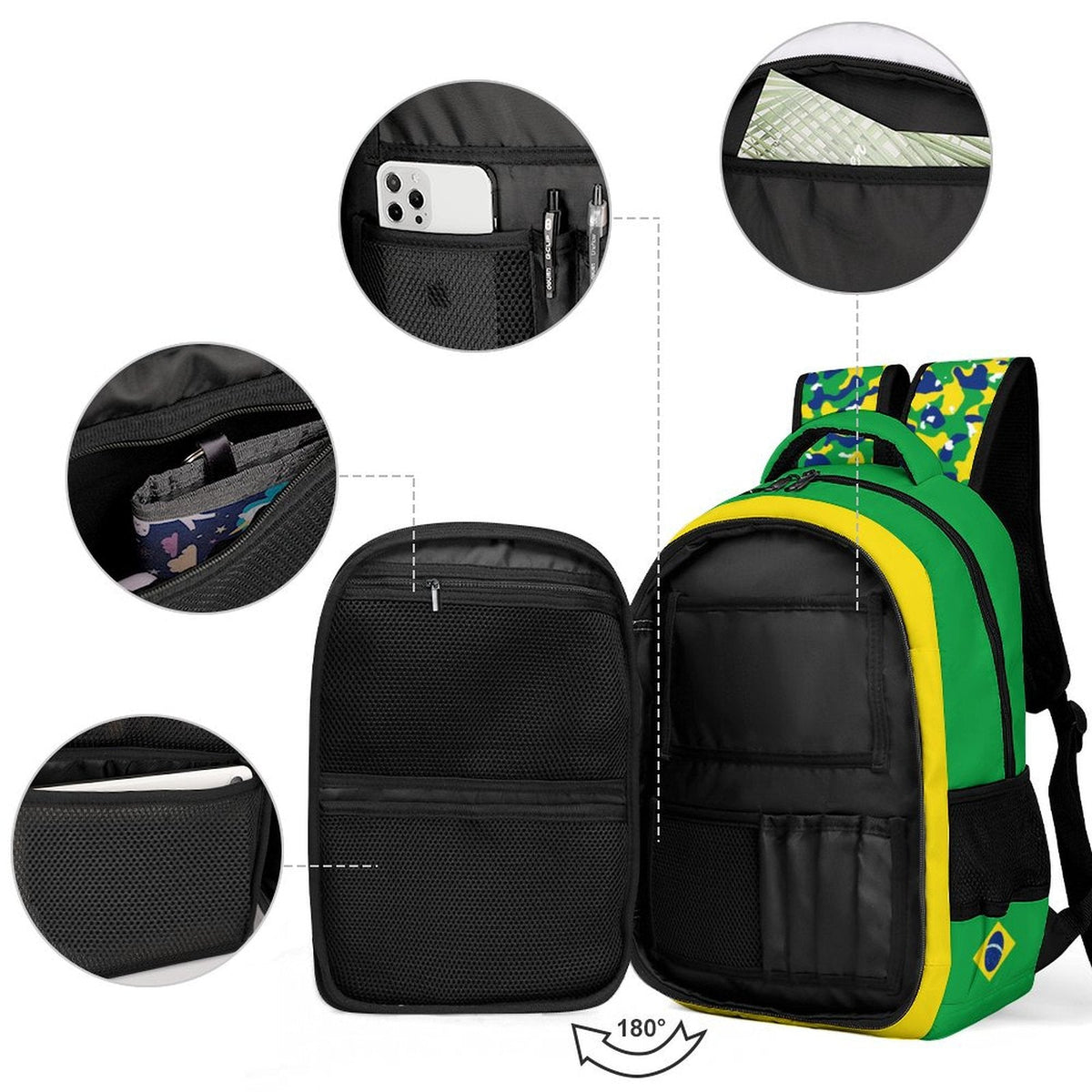 Brazilian Girl Casual Backpack - Conscious Apparel Store