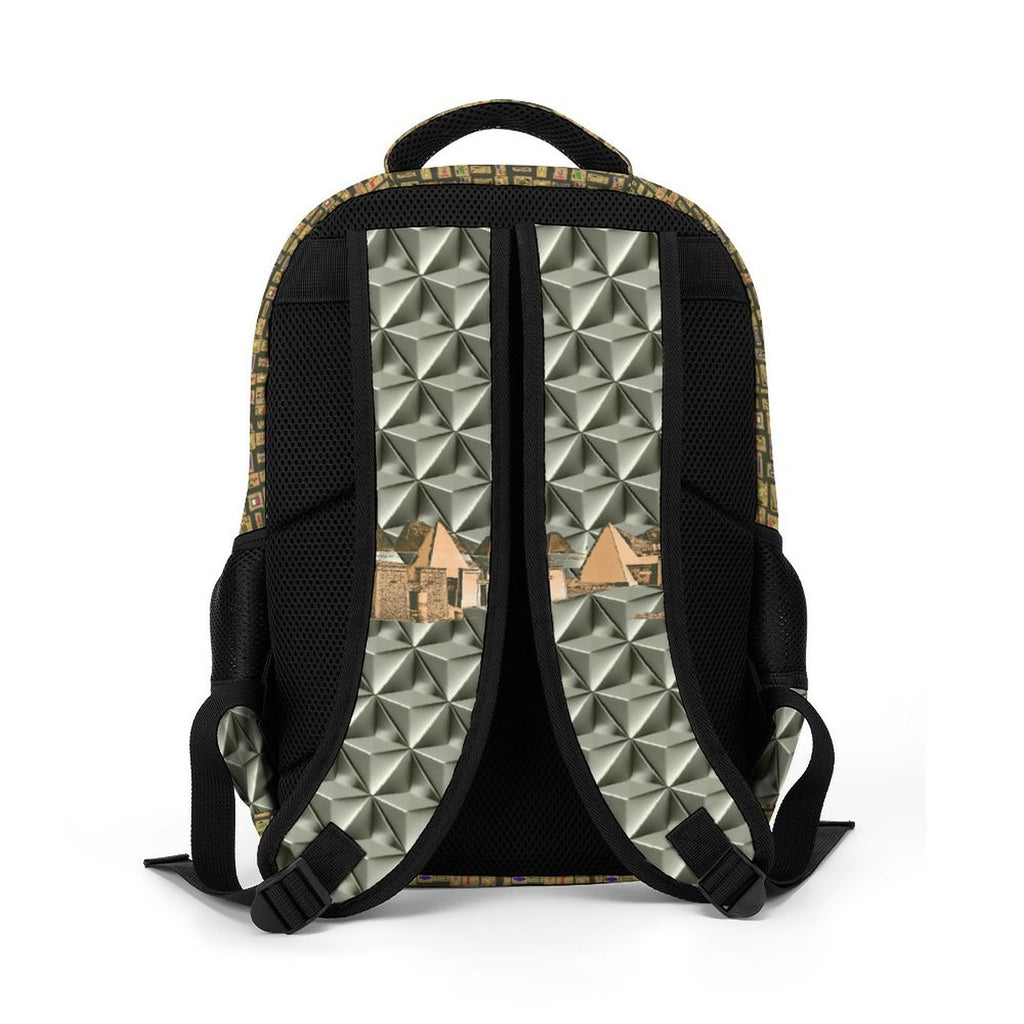 Nubian Queen Casual Backpack (Olive) (5 Colors Available)
