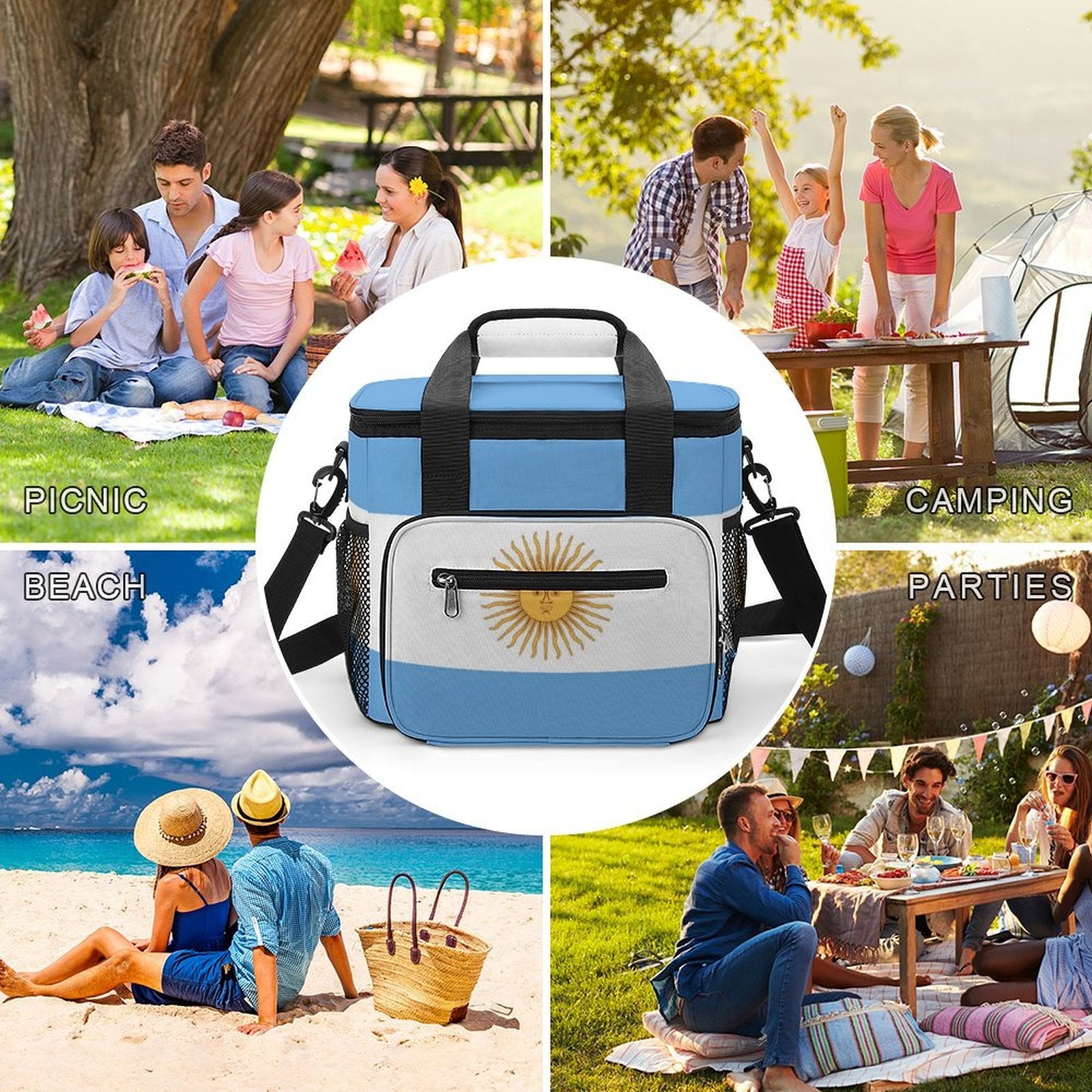 Argentina Flag Cooler Bag