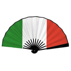 Italy Flag Double-Sided Custom Folding Fan