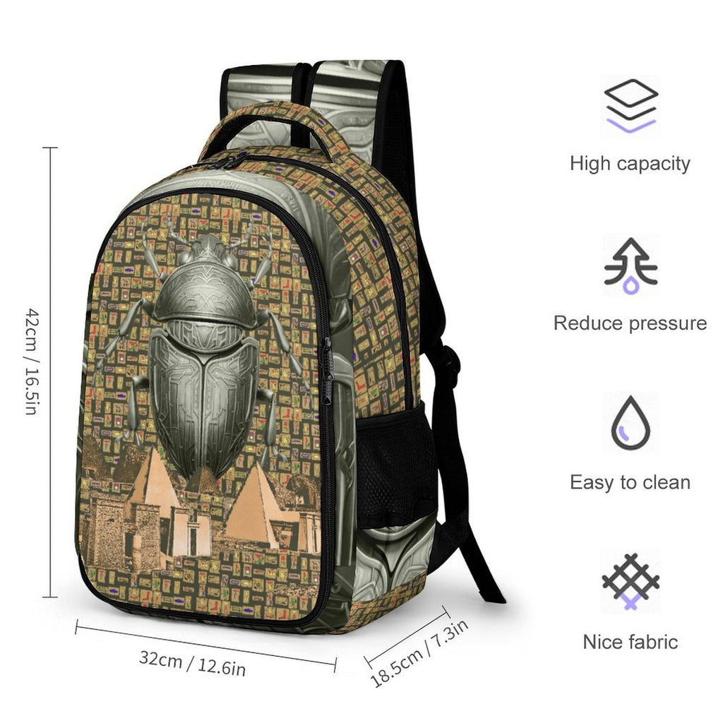 Nubia Scarab Casual Backpack (Olive) (6 Colors Available)