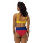 Columbia Flag High-waisted bikini - Conscious Apparel Store