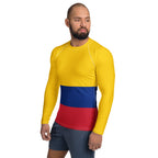 Columbia Flag Men's Rash Guard - Conscious Apparel Store