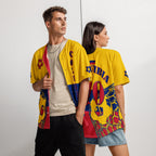 Columbia Football Themed Button-Down Sport Jersey - Conscious Apparel Store