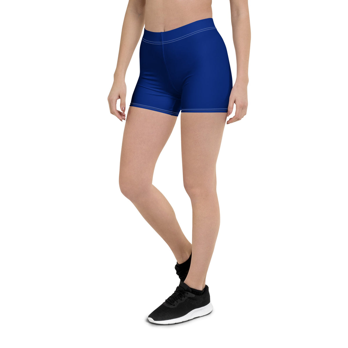 Columbia / Venezuela Blue Leggings Shorts - Conscious Apparel Store