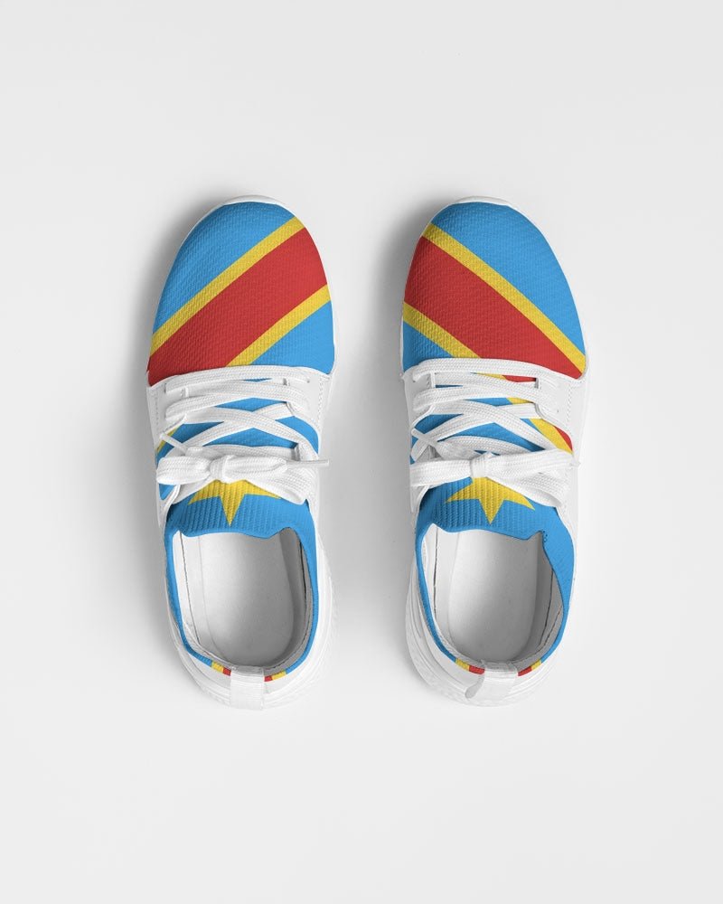 Congo Flag Men's Two-Tone Sneaker - Conscious Apparel Store