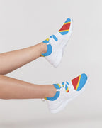 Congo Flag Women's Two-Tone Sneaker - Conscious Apparel Store