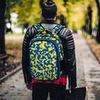 Curacao Flag Camo Casual Backpack - Conscious Apparel Store