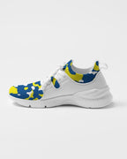 Curacao Flag Camo Women's Two-Tone Sneaker - Conscious Apparel Store