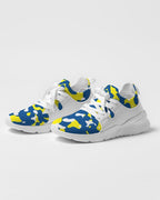 Curacao Flag Camo Women's Two-Tone Sneaker - Conscious Apparel Store