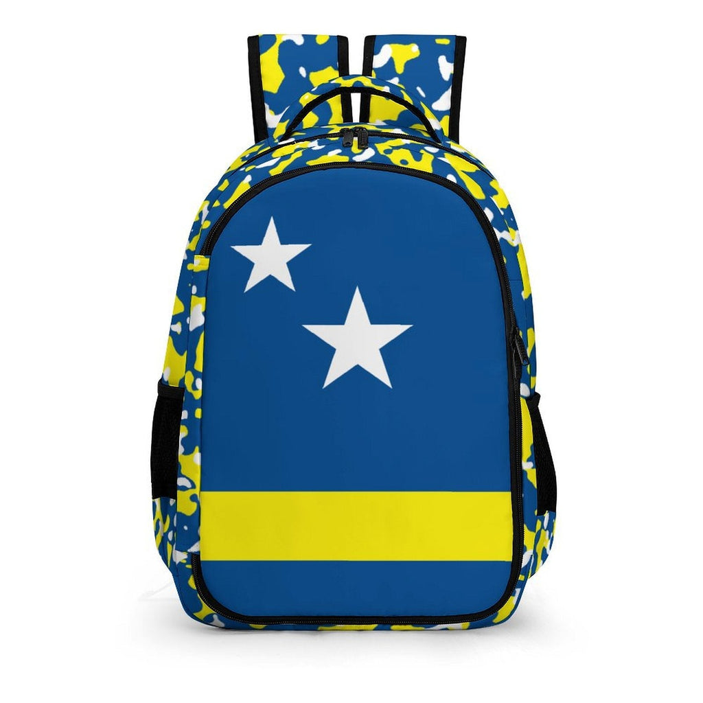 Curacao Flag Casual Backpack - Conscious Apparel Store