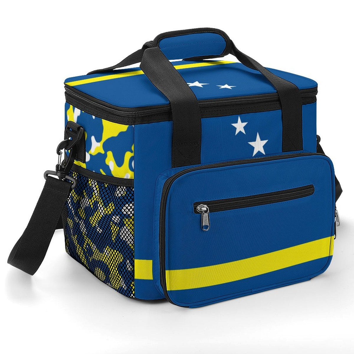 Curacao Flag Insulated Cooler Bag - Conscious Apparel Store