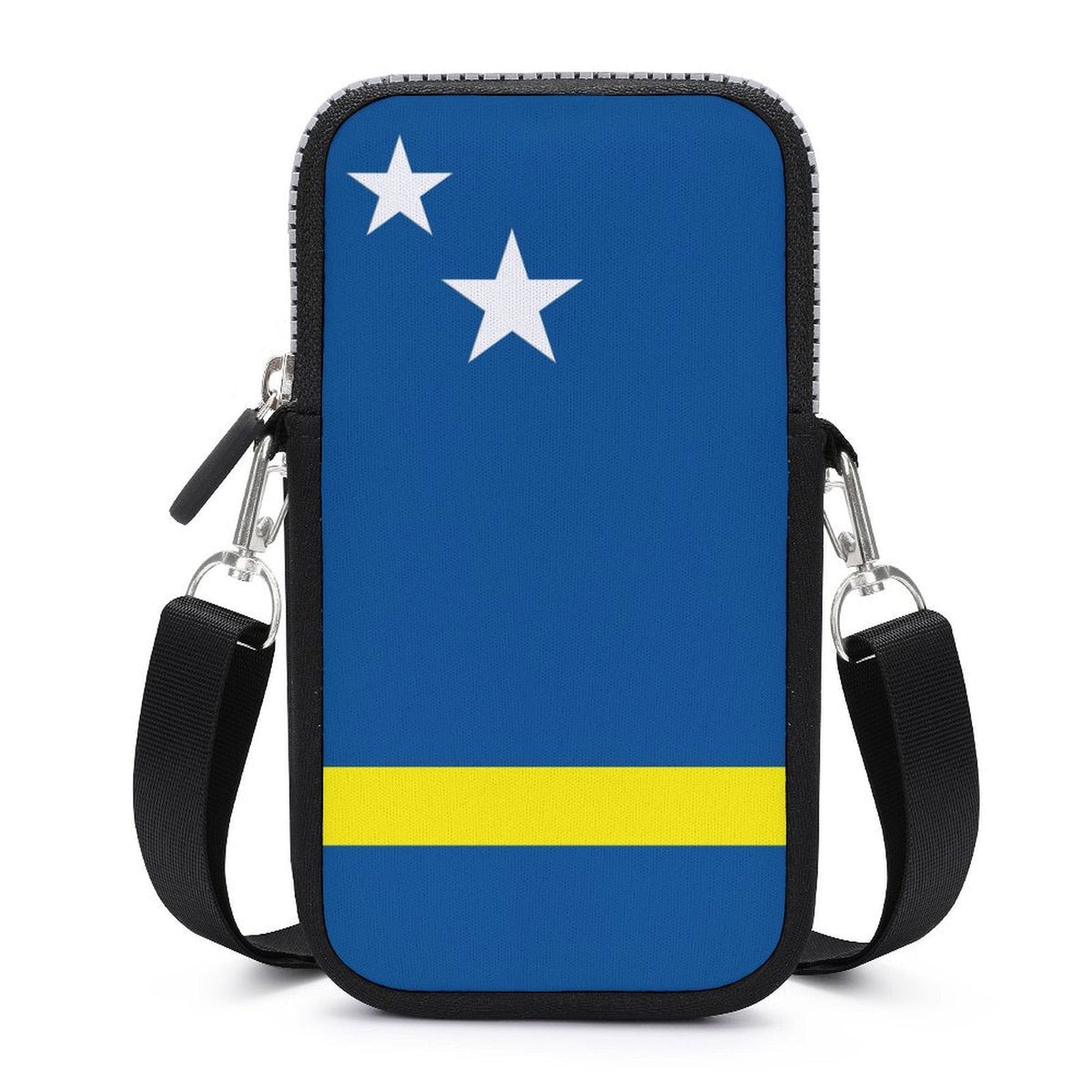 Curacao Flag Mobile Phone Purse - Conscious Apparel Store