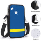 Curacao Flag Mobile Phone Purse - Conscious Apparel Store